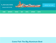 Tablet Screenshot of captdaves.com